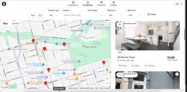 Real Estate Agent Website